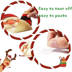 182pc Christmas Supplies Hotel Window Decoration Stickers