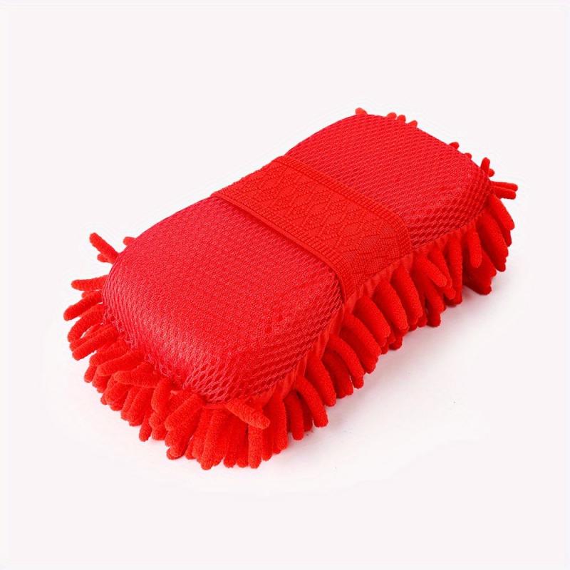 Car Hand Soft Towel Microfiber Chenille Washing Gloves Coral Fleece Gloves