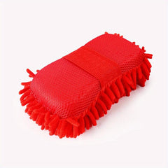 Car Hand Soft Towel Microfiber Chenille Washing Gloves Coral Fleece Gloves