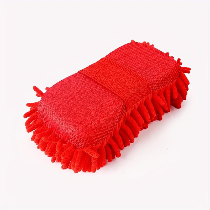 Car Hand Soft Towel Microfiber Chenille Washing Gloves Coral Fleece Gloves