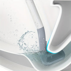 Creative Golf Toilet Brush Set Wall mounted Soft Rubber No Dead Corner