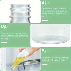24pcs Reusable Plastic Juice Bottles with Caps Clear and Durable Container
