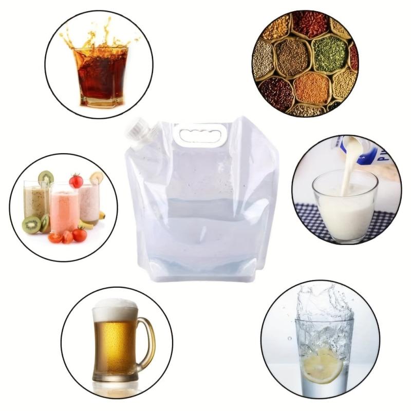 10L Portable Foldable Water Container for Outdoor Camping