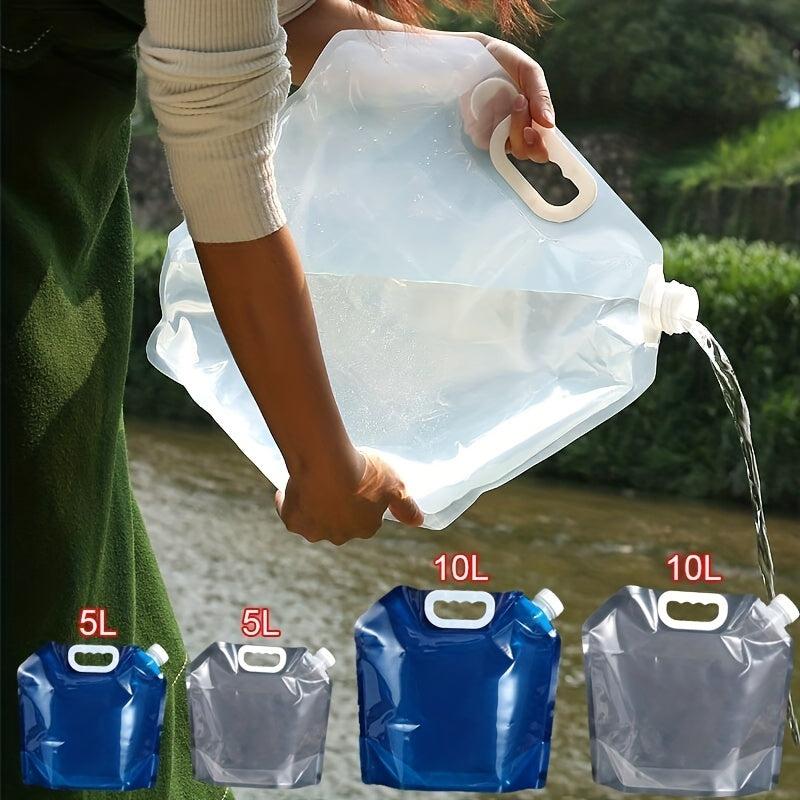 10L Portable Foldable Water Container for Outdoor Camping