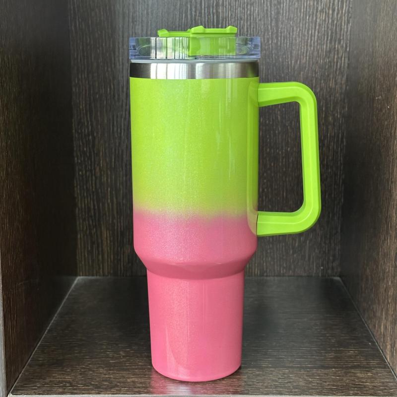 40oz Stainless Steel Car Mug with Large Capacity Handle