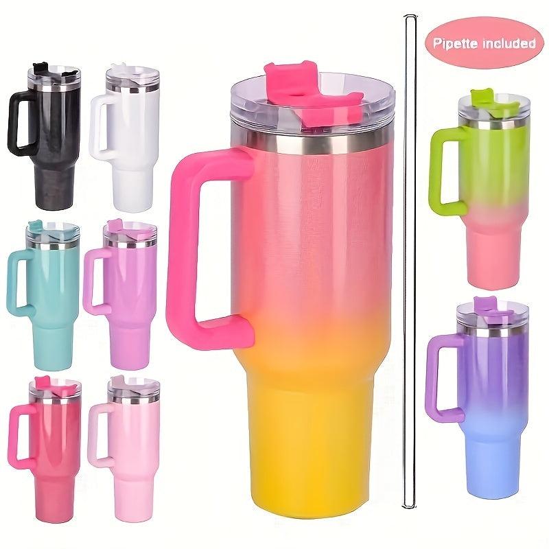 40oz Stainless Steel Car Mug with Large Capacity Handle