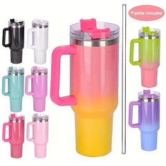 40oz Stainless Steel Car Mug with Large Capacity Handle