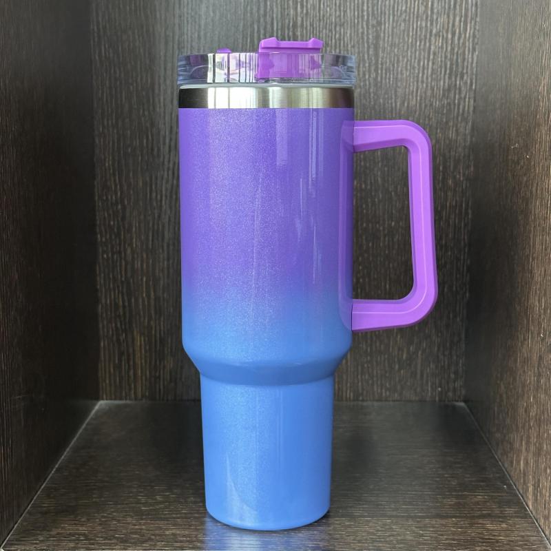 40oz Stainless Steel Car Mug with Large Capacity Handle