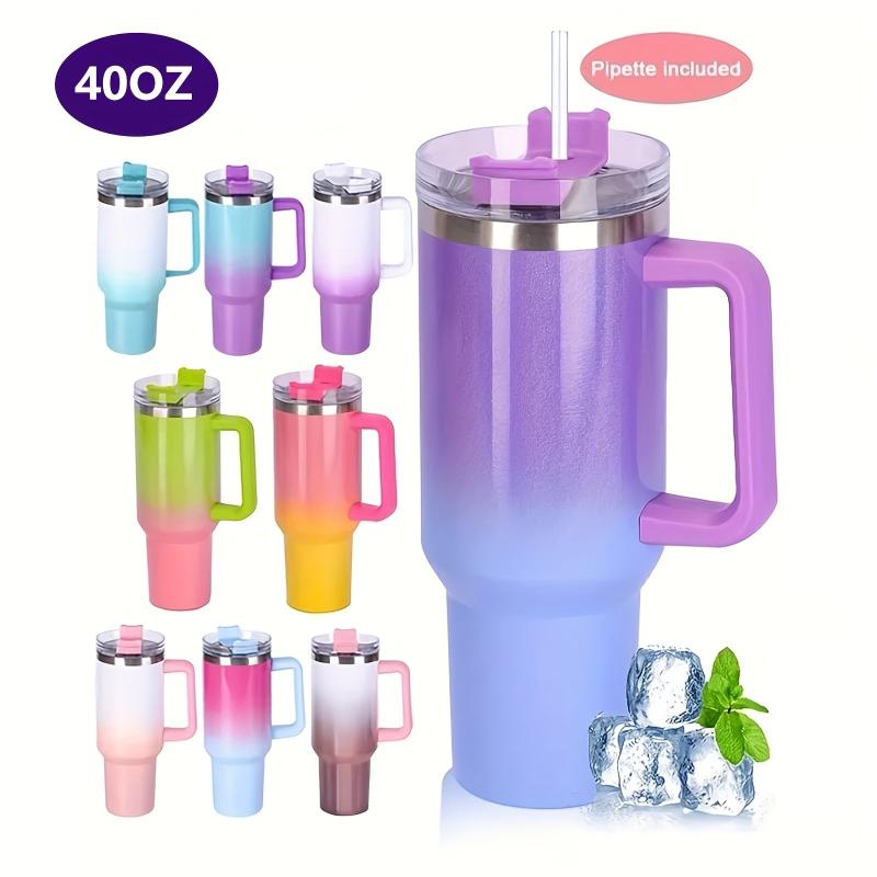 40oz Stainless Steel Car Mug with Large Capacity Handle