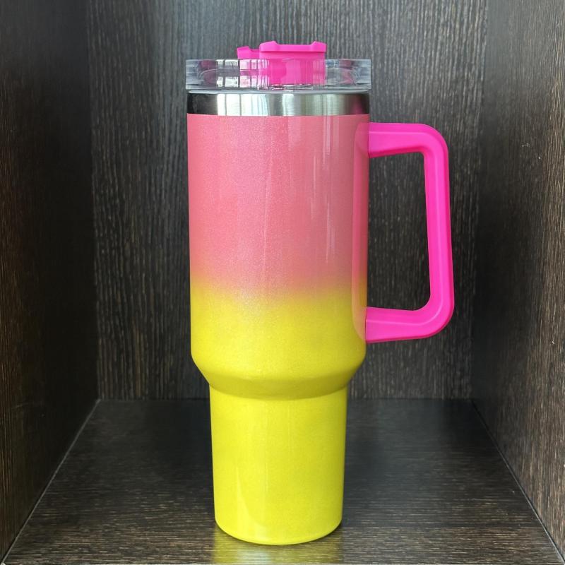 40oz Stainless Steel Car Mug with Large Capacity Handle