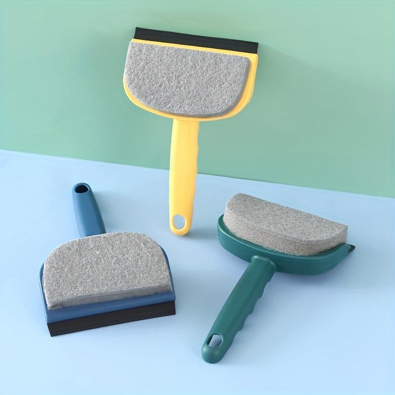 Household Double Sided Glass Cleaning Brush Car Mirror Cleaner