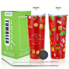 Watersy 22oz Insulated Tumbler Travel Mug Stainless Steel Double Wall Vacuum Cof