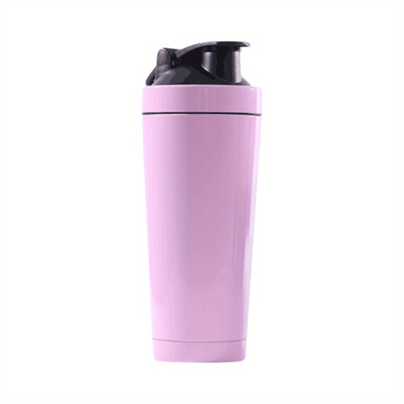 Thermal Protein Shaker Bottle Double Walled Stainless Steel Insulated Vacuum Fla