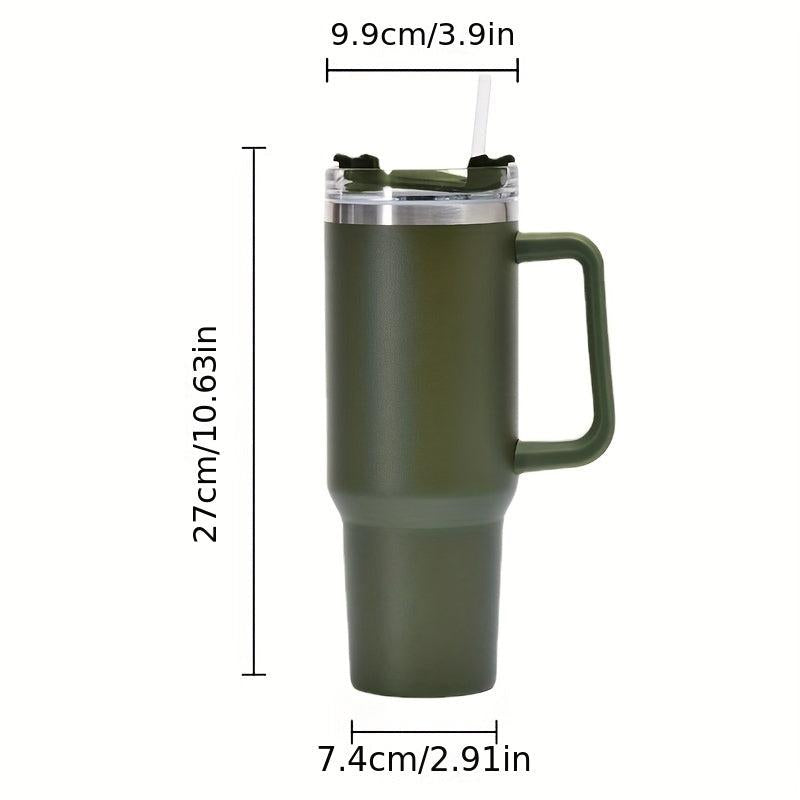 Tie Dye Tumbler 40oz Stainless Steel Insulated Water Bottle With Lid