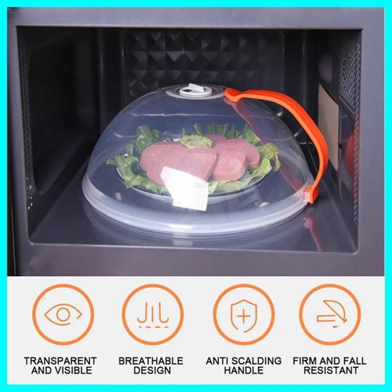 Microwave Plate Lid - Easy to Use & Dishwasher Safe