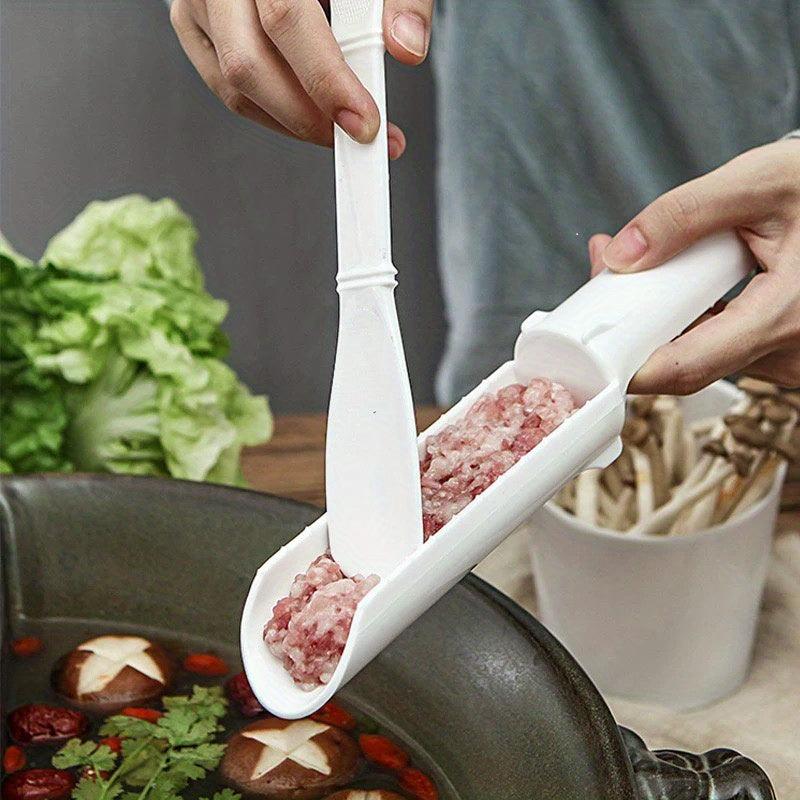 Easy Rice Meat Dumpling Maker Fish Ball Press Kitchen Frying Meatballs