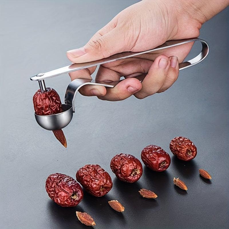 Stainless Steel Cherry Pitter Tool, Seed Remover Fruit Corer