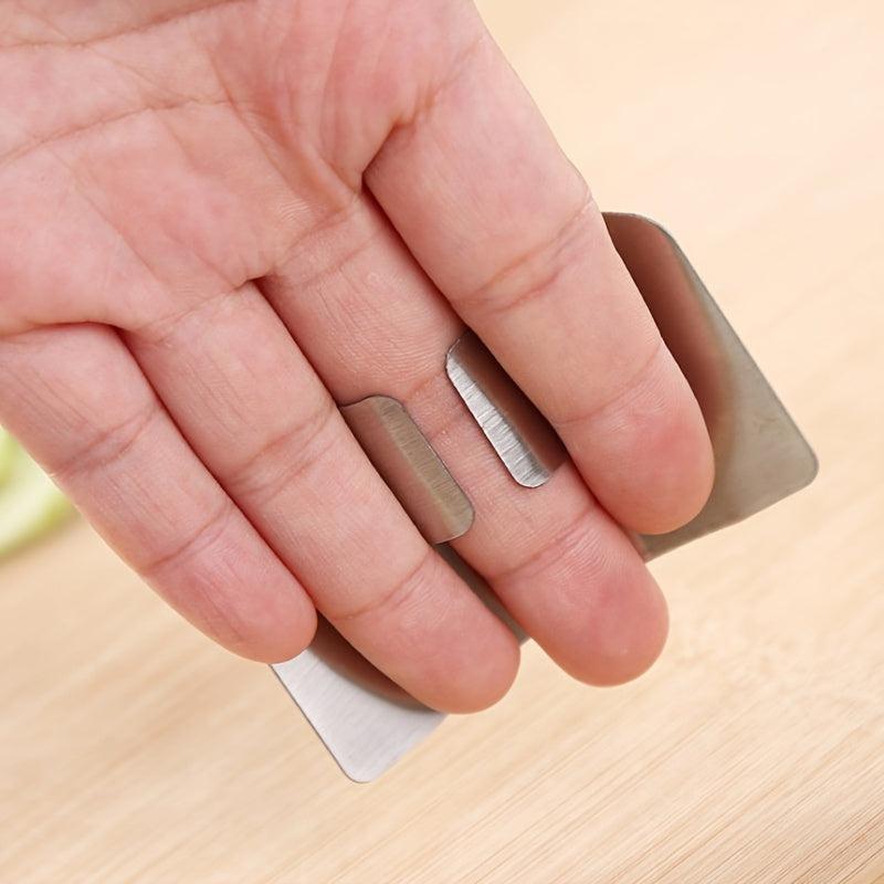 Stainless Steel Finger Guard for Safe Cutting & Dicing