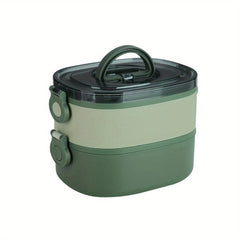 Leakproof 1 2 3 Tier Lunch Box Microwave Safe Kitchen Gadget