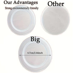 Clear Plastic Yogurt Jar Lids for Oui Yogurt Containers
