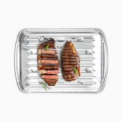 10pcs 9x13 Alum. Foil Trays Non-stick Baking Sheets Grill Pans
