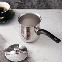 Stainless Steel Small Saucepan Butter Warmer Coffee Maker