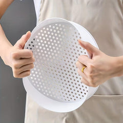 Microwave Steamer 26x42cmx10 Heat Resistant Cooker with Strainer and Lid