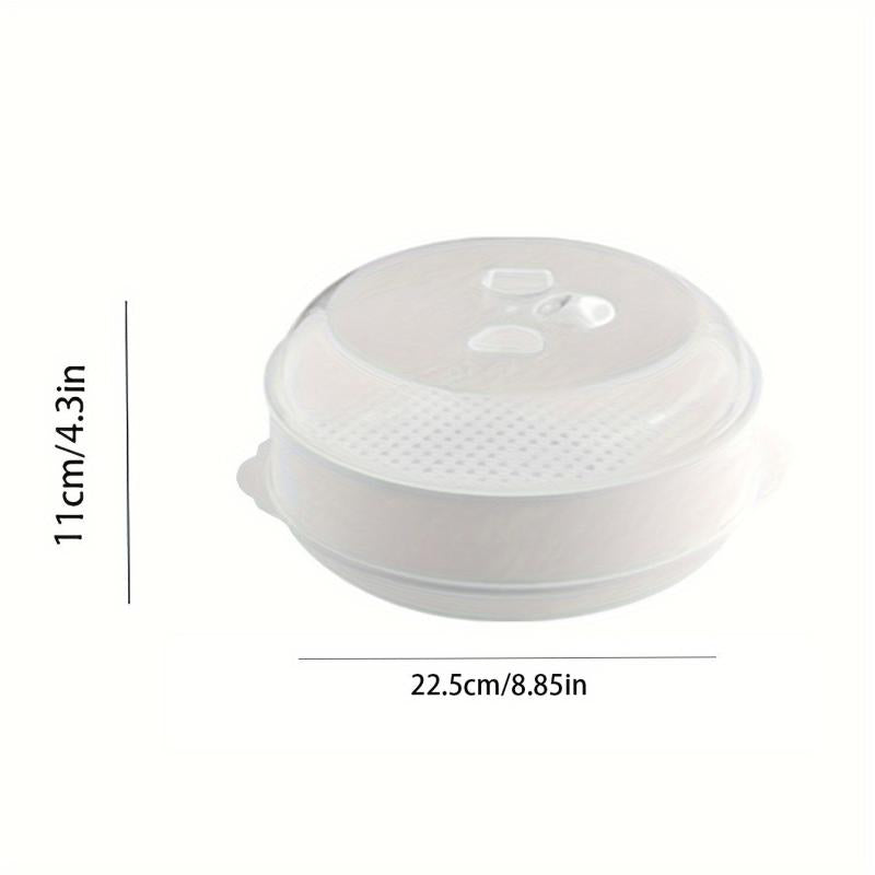 Microwave Steamer 26x42cmx10 Heat Resistant Cooker with Strainer and Lid