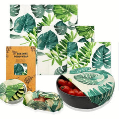 3pcs Beeswax Food Wraps Eco Friendly Biodegradable Zero Waste