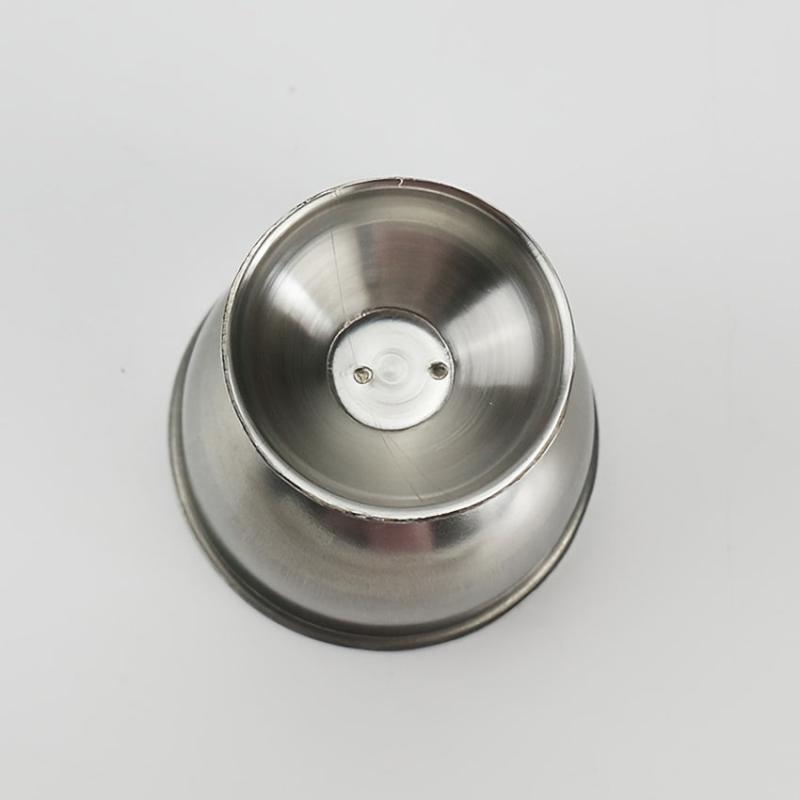 Stainless Steel Egg Cup Round Egg Holders Mini Egg Tray