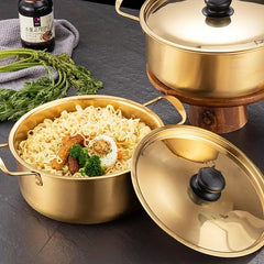 Stainless Steel Pot for Soup Ramen Instant Noodles Hot Pots