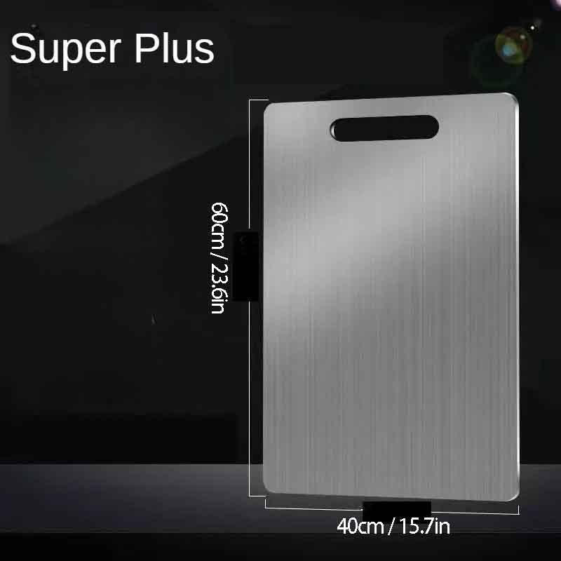 Stainless Steel Cutting Board Double Sided Chopping Board