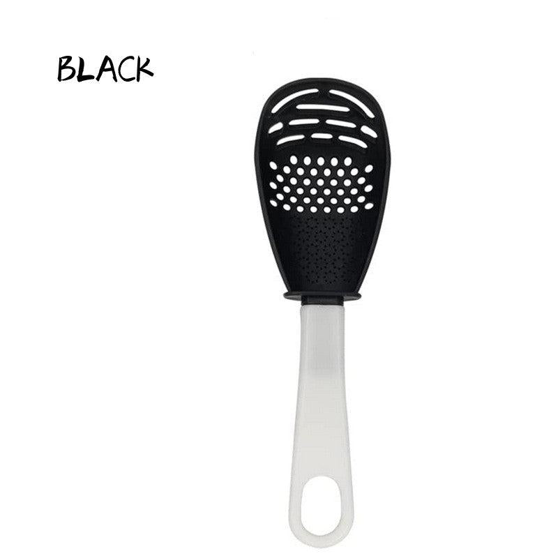 Multifunctional Cooking Spoon Skimmer Colander Strainer Masher Kitchen Gadgets