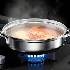 3 Tier Steamer Pot With Lid Stainless Steel Stockpot Kitchen Utensils