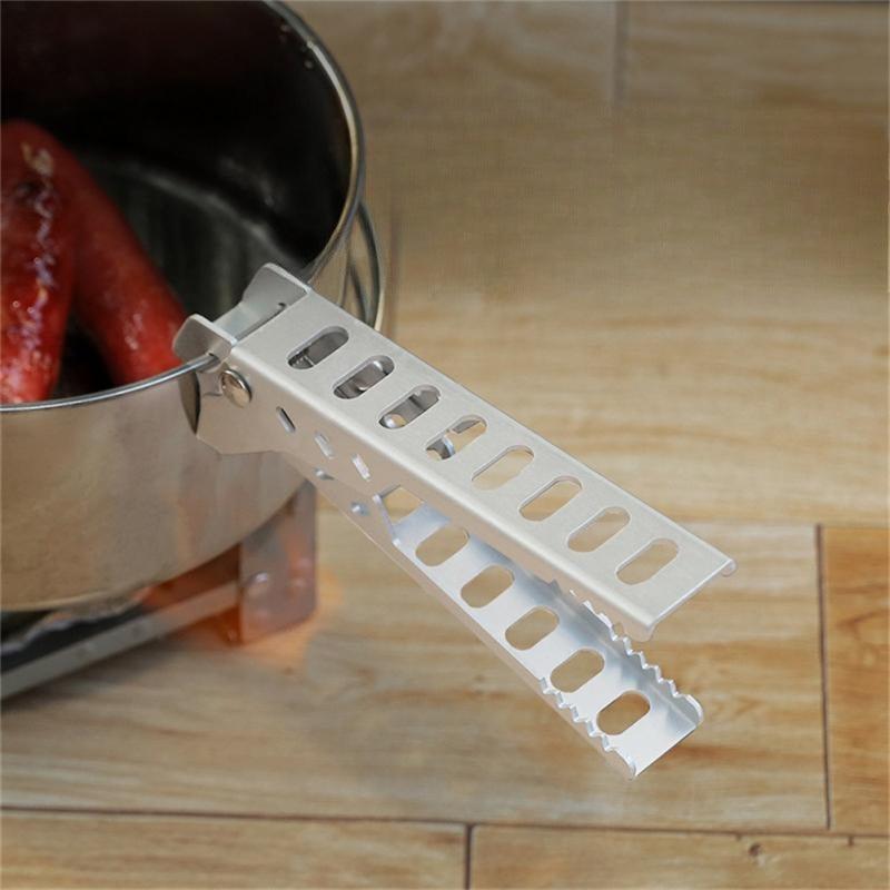 1pc Gripper Clips Tongs Dish Clamp Pot Pan Gripper Clip Hot Dish Plate Bowl