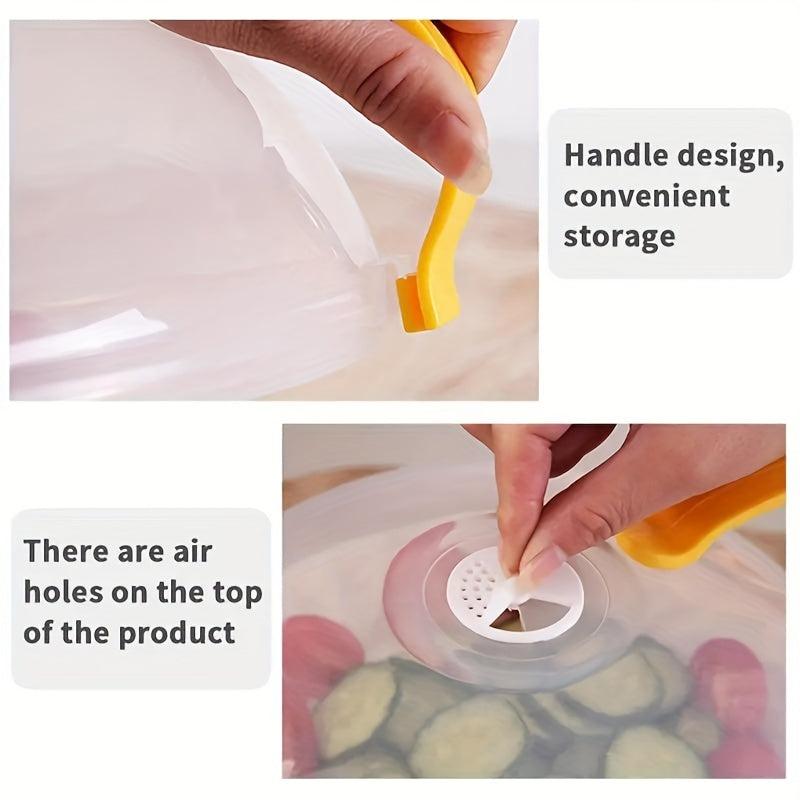 2pcs Microwave Splash Guard Acrylic Microwave Cover Kitchen Gadgets