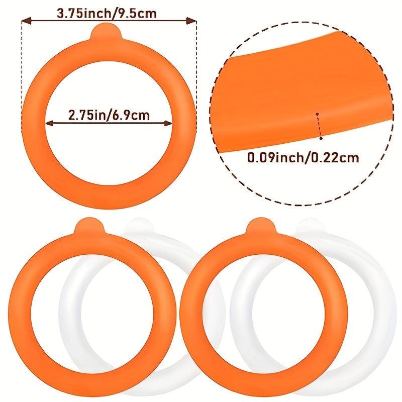 Silicone Jar Gaskets Replacement Seals Leakproof Silicone Rep