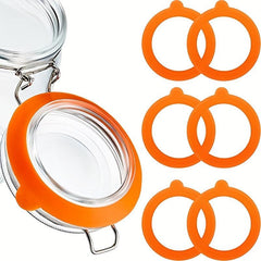 Silicone Jar Gaskets Replacement Seals Leakproof Silicone Rep
