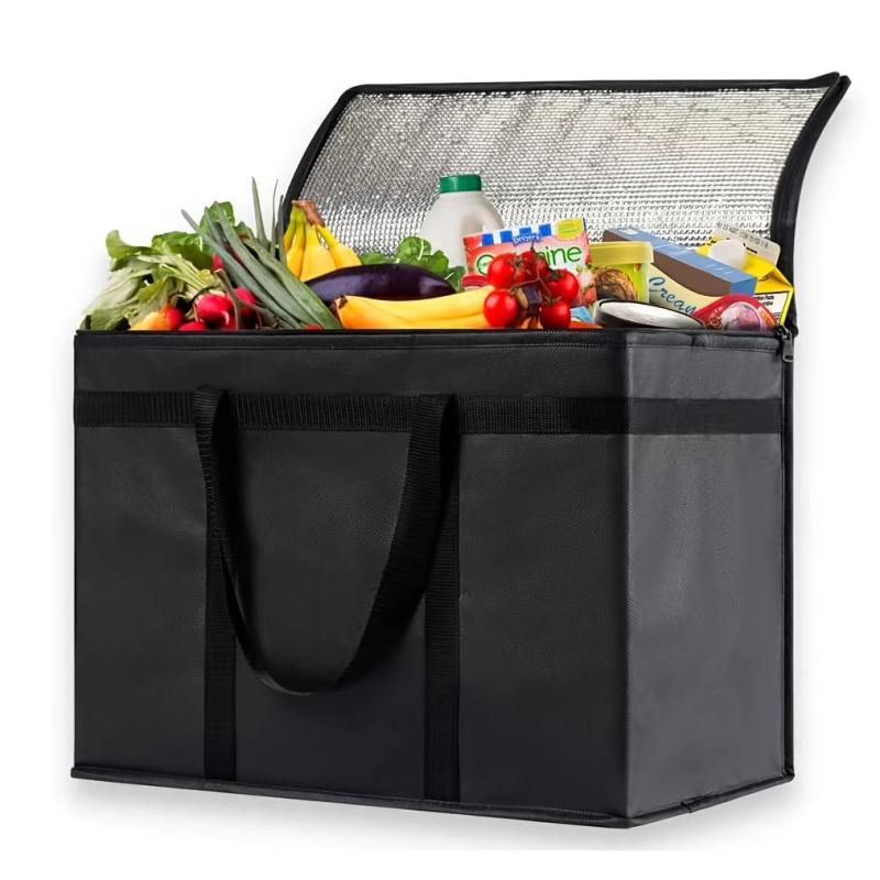 Large Insulated Picnic Bag Aluminum Foil Outdoor Cooler