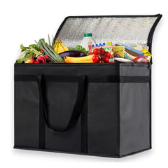 Large Insulated Picnic Bag Aluminum Foil Outdoor Cooler