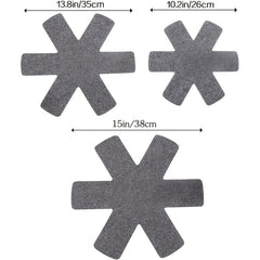 6pcs Pot Pan Protectors 3 Sizes Dividers Separators Pads