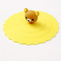 6pcs Silicone Cup Lid Leak-proof And Dust-proof Ceramic Tea Cup Lid