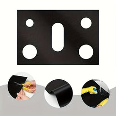 Non Stick Gas Stove Top Protectors 62 X 41 Reusable Oven Liners