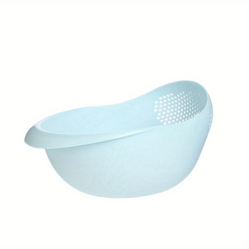 Set of 3 Portable Drain Baskets for Cleaning and Storing Vegetables and Fruits