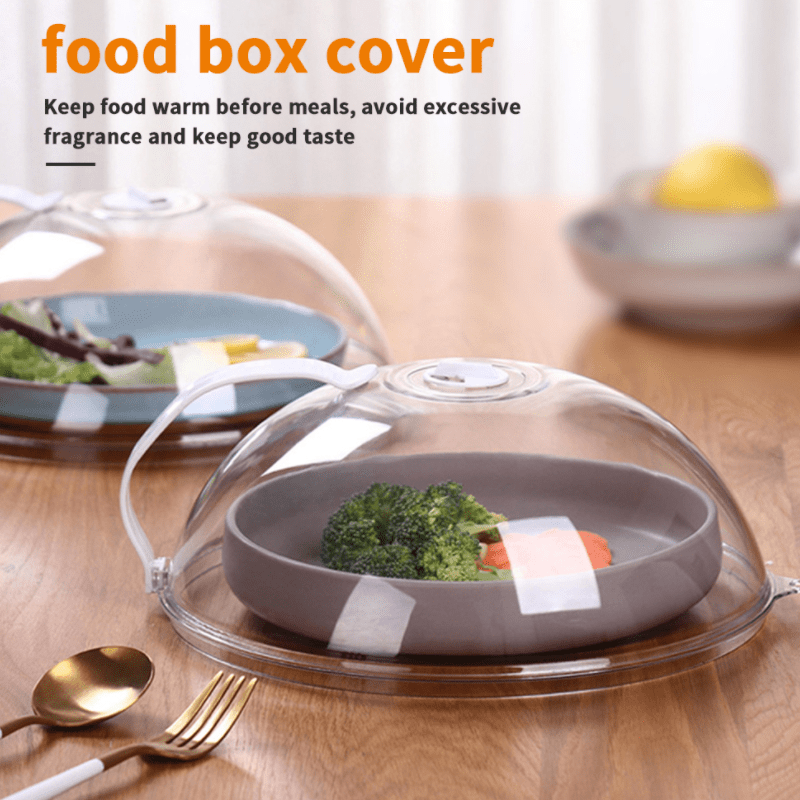 Microwave Oven Food Cover Splash Proof Fresh-keeping Kitchen Supplies