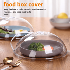 Microwave Oven Food Cover Splash Proof Fresh-keeping Kitchen Supplies