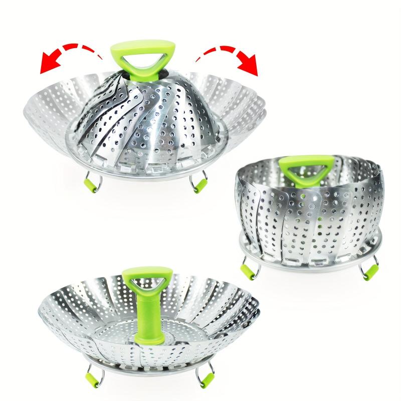 Stainless Steel Vegetable Steamer Basket for Cooking in Pot, Instant Pot Insert