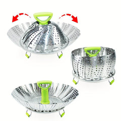 Stainless Steel Vegetable Steamer Basket for Cooking in Pot, Instant Pot Insert