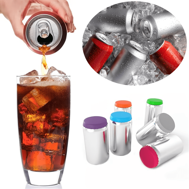 Silicone Can Lid 6.35cmx1 Reusable Dust Proof Soda Can Cover Leak Proof