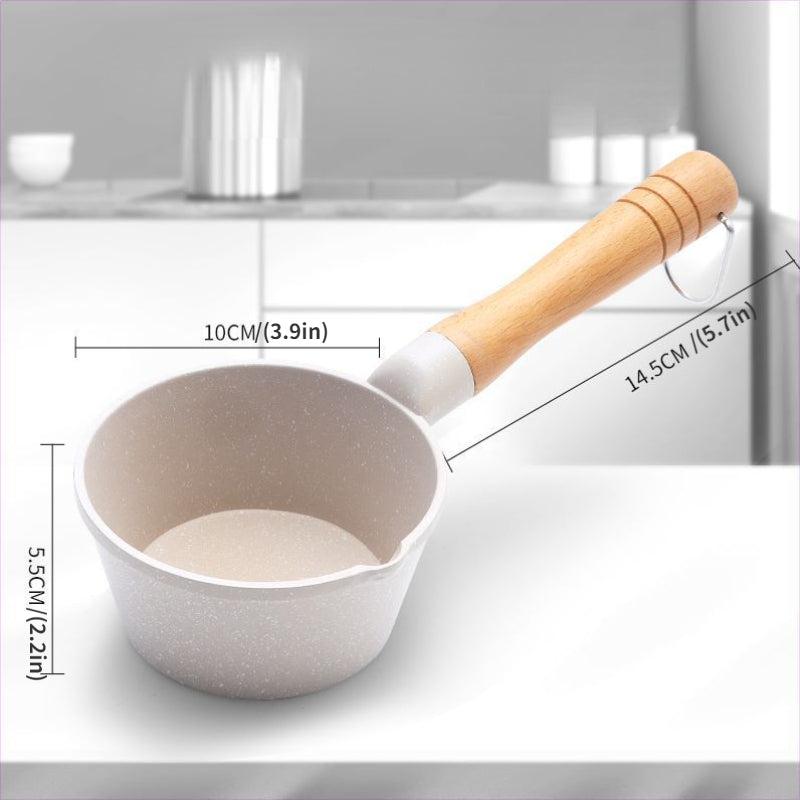Mini Saucepan 9 Medical Stone Melting Pot Butter Warmer for Heating Kitchen